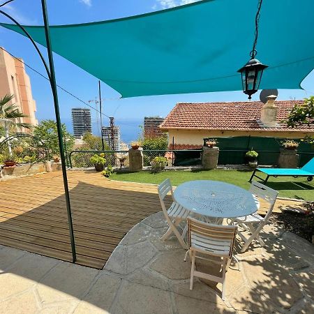 Maison Avec Jardin, Vue Mer Aux Portes De Monaco Beausoleil Exterior foto